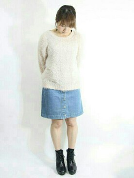 「handmade」｜「アイテム（ブーツ）」を使った、あーちゃんさん（レディース・156cm）の秋コーディネート