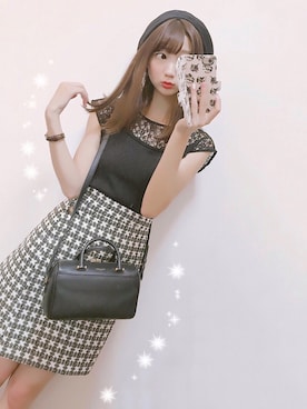 「MAISON DE REEFUR（メゾンドリーファー）のアイテム（帽子）」を使った、nananyan♡さん（レディース・164cm）の夏コーディネート