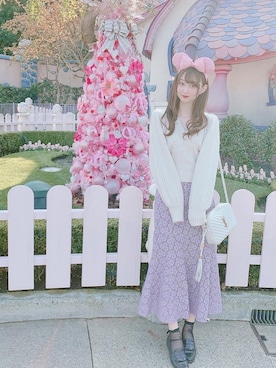 「BURBERRY（バーバリー）のアイテム（ローファー）」を使った、nananyan♡さん（レディース・164cm）の冬コーディネート
