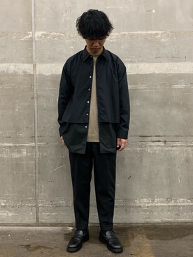 山浦俊介さん(メンズ・175cm)の夏コーディネート