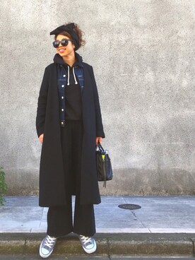 naaaamiさんの（BLACK BY MOUSSY | ブラックバイマウジー）を使ったコーディネート