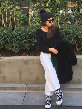 naaaamiさん（レディース・158cm）の冬コーディネート