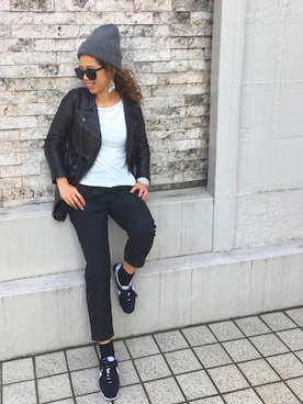 naaaamiさん（レディース・158cm）の冬コーディネート