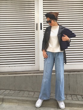 naaaamiさん（レディース・158cm）の冬コーディネート