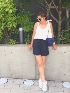 「collex（コレックス）のアイテム」を使った、naaaamiさん（レディース・158cm）の夏コーディネート
