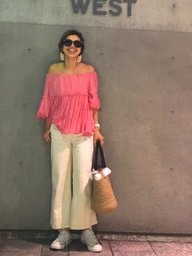 naaaamiさん（レディース・158cm）の夏コーディネート