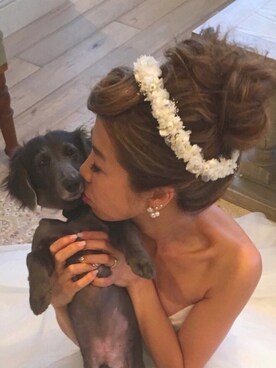 「BLUE BLUE（ブルーブルー）のアイテム（トップス）」を使った、naaaamiさん（レディース・158cm）の夏コーディネート