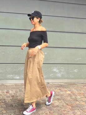 naaaamiさん（レディース・158cm）の夏コーディネート