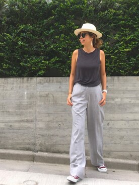 naaaamiさん（レディース・158cm）の夏コーディネート