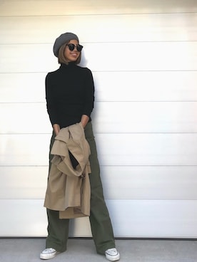 naaaamiさん（レディース・158cm）の秋コーディネート