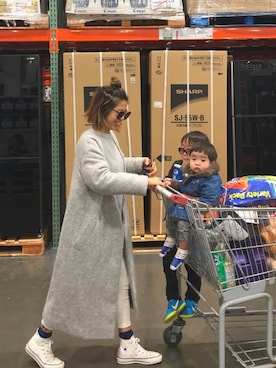 naaaamiさん（レディース・158cm）の冬コーディネート