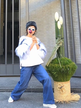 naaaamiさん（レディース・158cm）の冬コーディネート