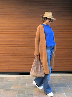 naaaamiさん（レディース・158cm）の冬コーディネート