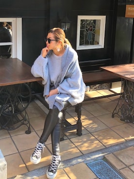 naaaamiさん（レディース・158cm）の冬コーディネート