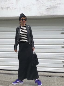 naaaamiさん（レディース・158cm）の冬コーディネート