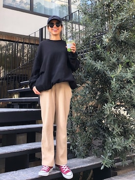 「KIL（キル）のアイテム」を使った、naaaamiさん（レディース・158cm）の春コーディネート