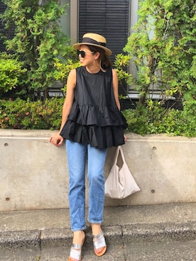 naaaamiさん（レディース・158cm）の夏コーディネート