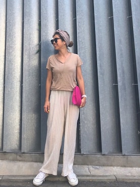 naaaamiさん（レディース・158cm）の夏コーディネート