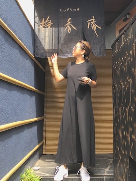 「coca（coca）（コカ）のアイテム（ワンピース/ドレス）」を使った、naaaamiさん（レディース・158cm）の夏コーディネート