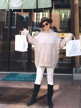 naaaamiさん（レディース・158cm）の冬コーディネート