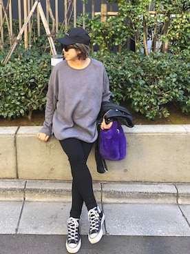 naaaamiさん（レディース・158cm）の冬コーディネート