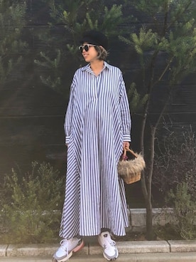 naaaamiさん（レディース・158cm）の冬コーディネート