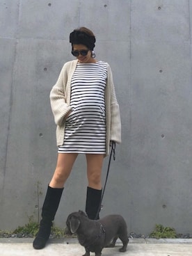 「folklore（フォルクローレ）のアイテム」を使った、naaaamiさん（レディース・158cm）の春コーディネート