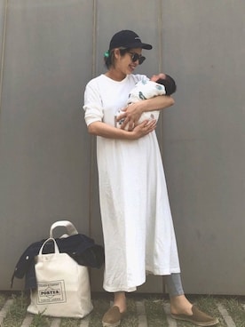 「BLACK BY MOUSSY（ブラックバイマウジー）のアイテム（ジャケット/アウター）」を使った、naaaamiさん（レディース・158cm）の春コーディネート