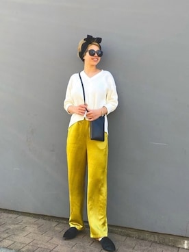 「folklore（フォルクローレ）のアイテム」を使った、naaaamiさん（レディース・158cm）の春コーディネート