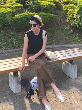 「classicalelf（クラシカルエルフ）のアイテム（ヘアアクセサリー）」を使った、naaaamiさん（レディース・158cm）の春コーディネート