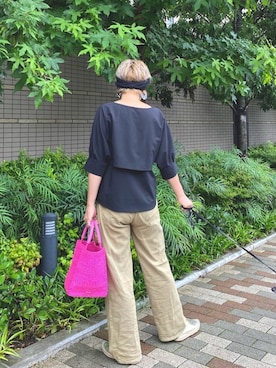 「classicalelf（クラシカルエルフ）のアイテム（ヘアアクセサリー）」を使った、naaaamiさん（レディース・158cm）の夏コーディネート