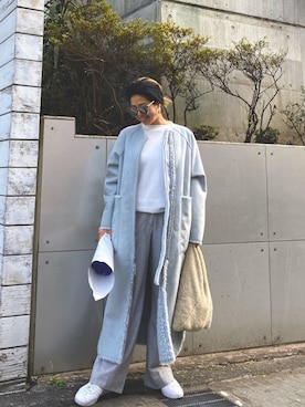 「classicalelf（クラシカルエルフ）のアイテム（ヘアアクセサリー）」を使った、naaaamiさん（レディース・158cm）の冬コーディネート