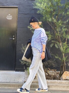 「URBAN RESEARCH Sonny Label（アーバンリサーチサニーレーベル）のアイテム（パンツ）」を使った、naaaamiさん（レディース・158cm）の冬コーディネート