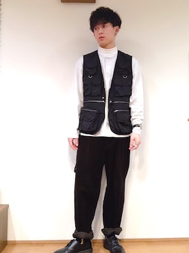 「アイテム（腕時計）」を使った、いつきさん（メンズ・180cm）の春コーディネート