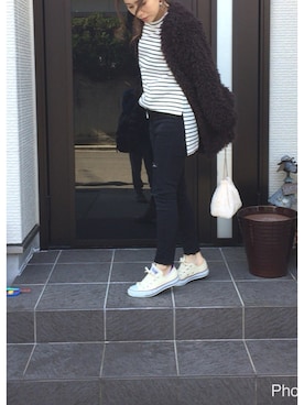 「フロントイン」｜chiiiiiiichanさん（レディース・150cm）の冬コーディネート
