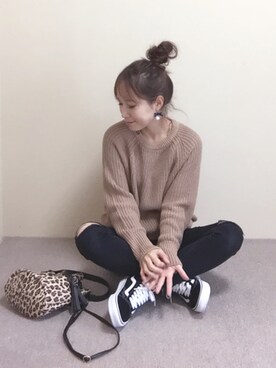 「おちびさん」｜「アイテム（その他）」を使った、chiiiiiiichanさん（レディース・150cm）の秋コーディネート