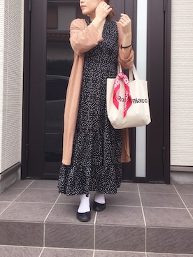 「coca（coca）（コカ）のアイテム（その他）」を使った、chiiiiiiichanさん（レディース・150cm）の春コーディネート