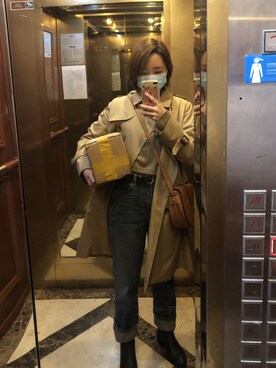 栅栏さん（レディース・163cm）の春コーディネート