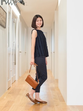 NBB STAFF16さん（レディース・166cm）の夏コーディネート