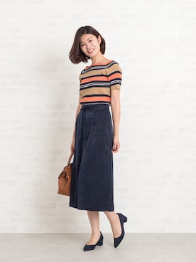 NBB STAFF16さん（レディース・166cm）の夏コーディネート