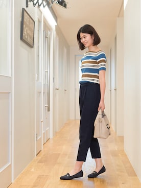 NBB STAFF16さん（レディース・166cm）の夏コーディネート