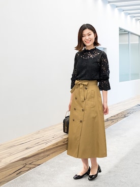 NBB STAFF16さん（レディース・166cm）の秋コーディネート