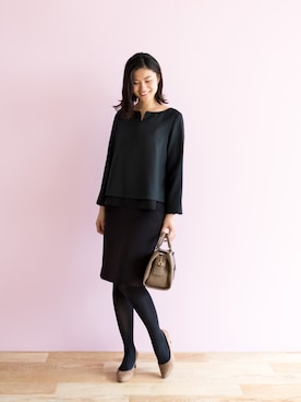 NBB STAFF16さん（レディース・166cm）の冬コーディネート