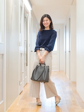 NBB STAFF16さん（レディース・166cm）の冬コーディネート