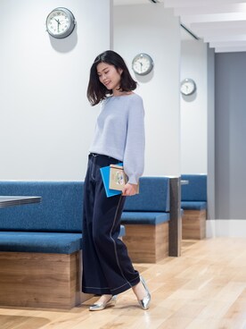 NBB STAFF16さん（レディース・166cm）の冬コーディネート