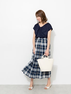 NBB STAFF16さん（レディース・166cm）の夏コーディネート