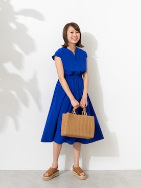 NBB STAFF16さん（レディース・166cm）の夏コーディネート