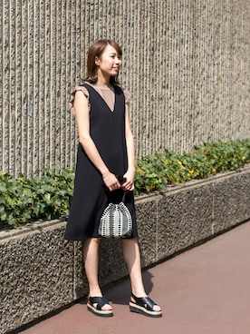 NBB STAFF16さん（レディース・166cm）の夏コーディネート