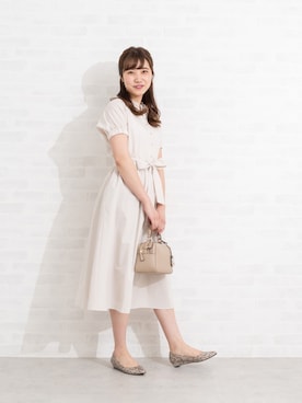 NBB STAFF16さん（レディース・166cm）の夏コーディネート