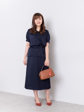 NBB STAFF16さん（レディース・165cm）の夏コーディネート